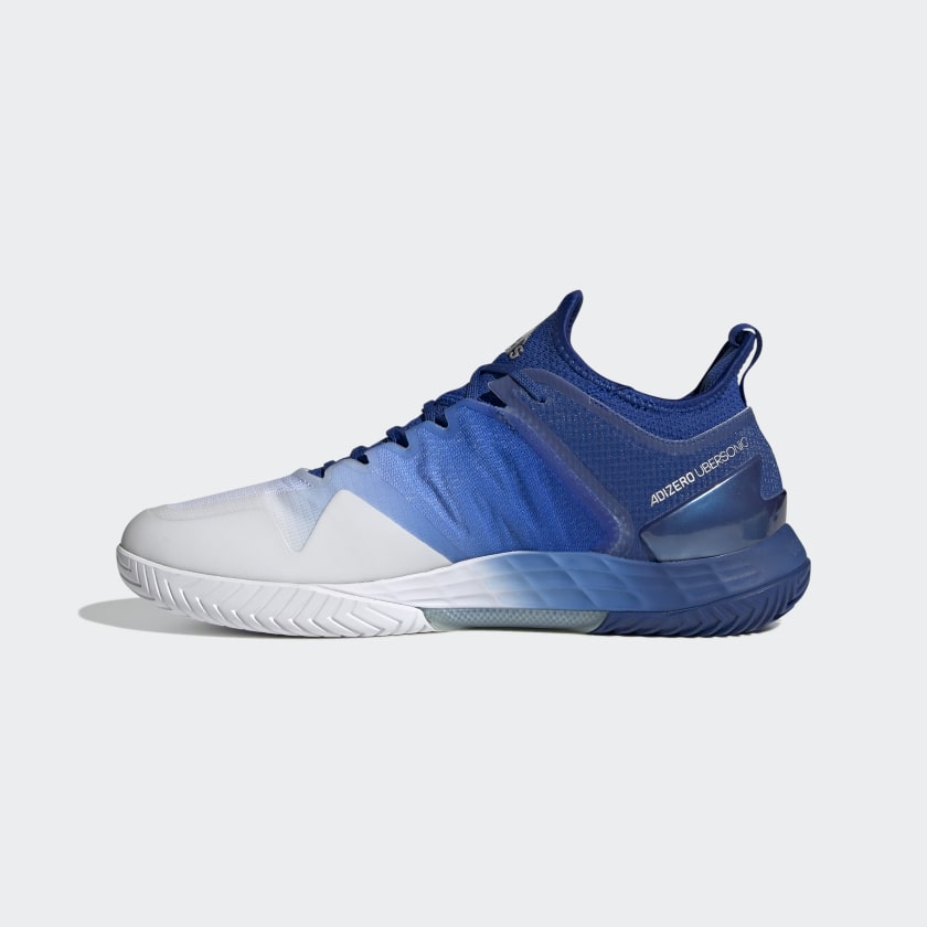 Adizero Ubersonic White/Blue Padelsko 2021