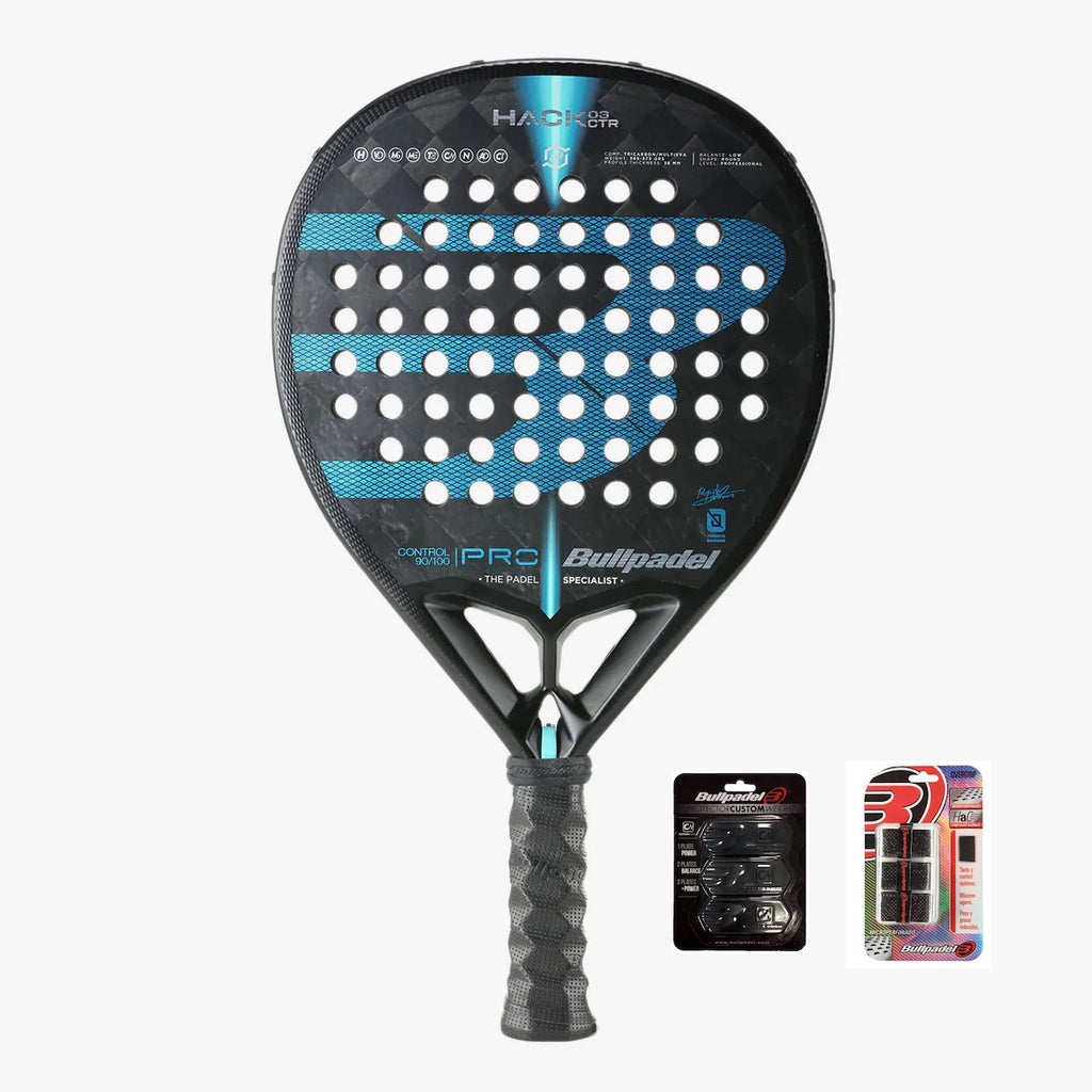 Bullpadel Hack Control 2022 Custom Weight Toalson 3 pack Ongoal